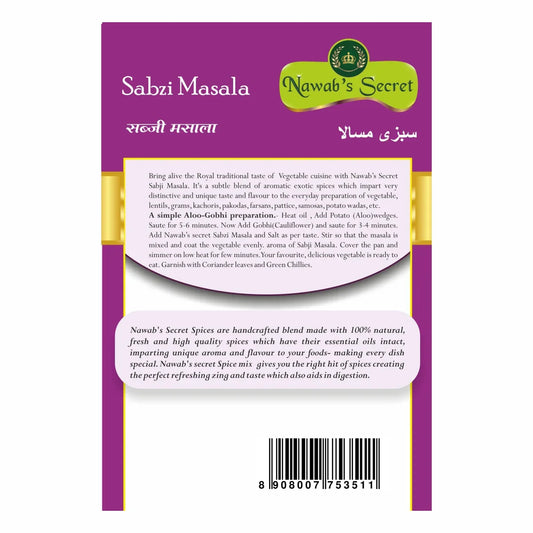 Nawab’s Secret Sabzi Masala