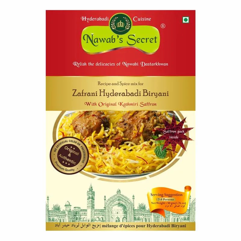 Nawab’s Secret Zafrani Hyderabadi Biryani