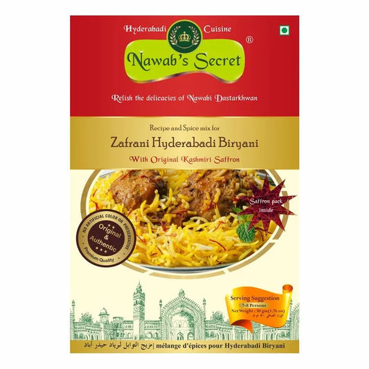 Nawab’s Secret Zafrani Hyderabadi Biryani